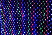 Net Christmas Fairy Lights Waterproof Outdoor Indoor 200LEDs 3MX2M (10ftX6.6ft) Multi Colours [Energy Class A++]