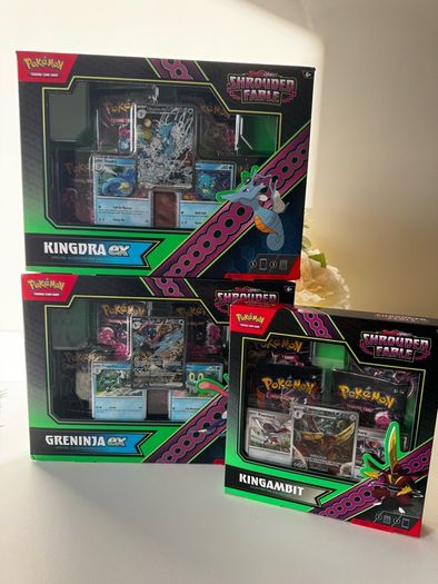 Pokemon Shrouded Fable Boxes