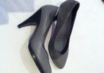 Brand New Oasis Grey Leather & Suade shoes