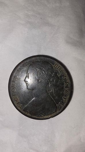 1867 one penny
