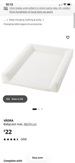 baby change table