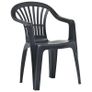 Stackable Garden Chairs 45 pcs Plastic Anthracite Image 3