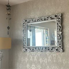 Large wall Mirror.  100cm x 75cm.  Collect Swords area.