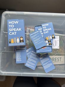 'how to speak cat' cards