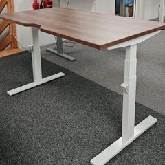 Height Adjustable Desk (Walnut)