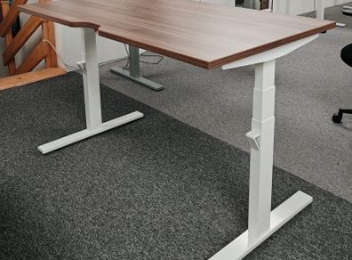 Height Adjustable Desk (Walnut)
