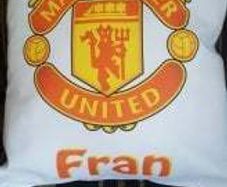 cushion cover with name manchester united new