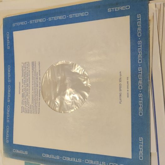 LP record vinyl sleeves and inners