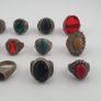 Ancient Inspired Brass Rings Set of 15 Collectible Jewellery Pieces Image 8
