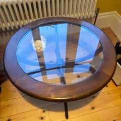 G Plan style table with spider legs