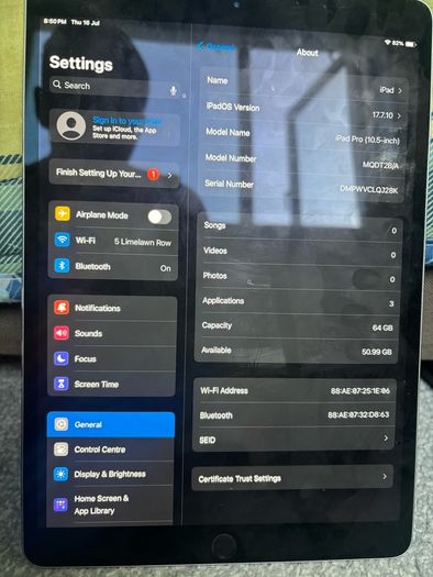 ipad pro 10.7