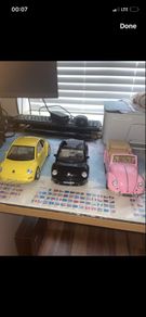 Model volkswagon beetles