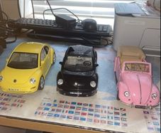 Model volkswagon beetles