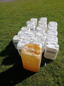 Empty 10 litre Cans
