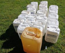 Empty 10 litre Cans