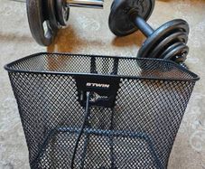 Bike basket btwin make,,brand new  15 euro