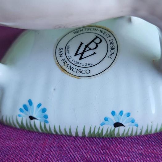 Lovely Ceramic Sheep Candle Holder