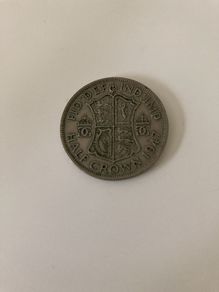 English half crown 1944,1947