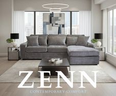 Zenn L Shape Chaser Fullback Sofa