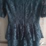 Vero moda lace green esmerald dress size 36 Vero moda lace green esmerald dress size 36 Image 4