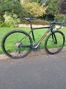 Cube Cross Race Cyclocross Bike, 50cm, carbon fork, Hydraulic brakes