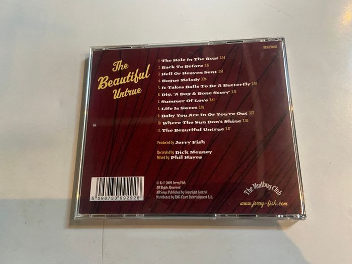Jerry Fish & The Mudbug Club CD The Beautiful Untrue