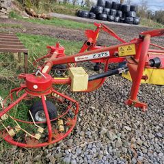 Mesco roll drum mower and haybob