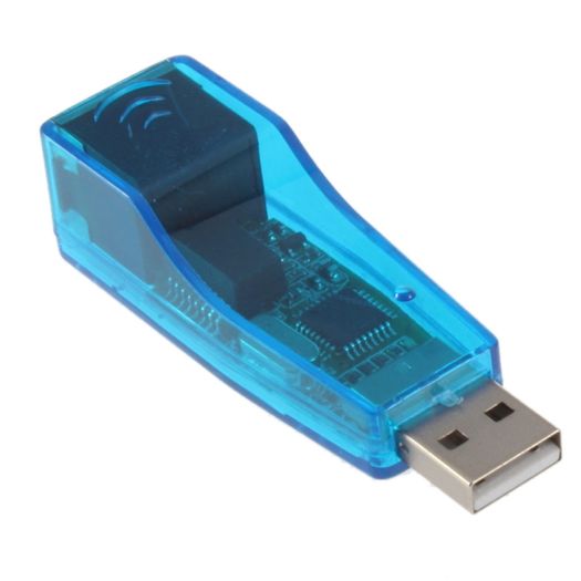New USB To LAN Ethernet RJ45 10/100 Mbps Network Internet Adapter + CD #95