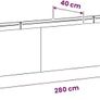 Large Metal Raised Garden Bed 280cm Weatherproof Planter Box Image 3