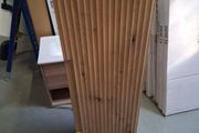 Visobath kyoto flutted tall unit -Costa oak