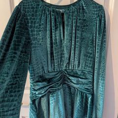 Green Velvet Top