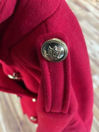 Next red military coat age 10 excellent condition!!