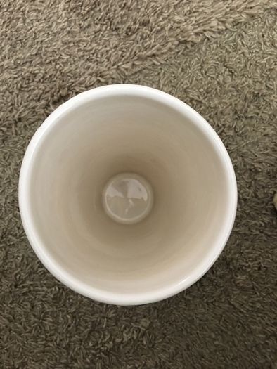 Black & cream Marks & Spencer Vase