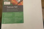 3 New Blank Artist Canvases