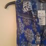 Blue and white tile print tunic Image 4