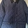 Ridge & Co. Diamond Quilted Jacket  Navy  Size XXL Image 4