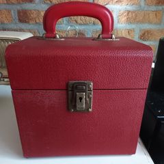 Vintage Record Carrying Case for 7" Singles