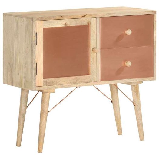 Sideboard 80x35x75 cm Solid Mango Wood