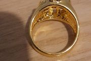 lovely gold plated ring