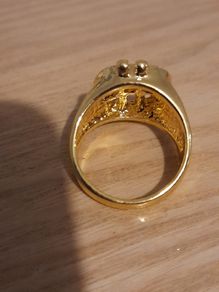 lovely gold plated ring