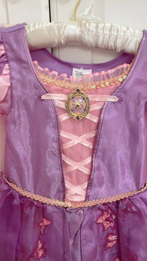 Girls Disney original Rapunzel Costume For Kids Tangled