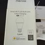HomeKit Meross Smart Bulbs x 2 (E27) Image 3