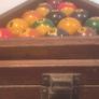 antique ball box Image 2