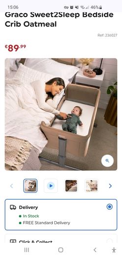 Graco Sweet2Sleep Bedside Crib