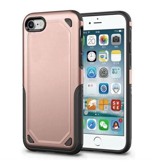 Hybrid Armour Case for iPhone 12 11 Pro XR XS MAX 6 7 8 SE Shockproof Back Cover