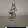 light fitting 5x cluster pendant Image 2