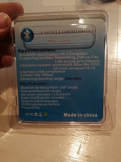 Bluetooth Usb Dongle 4.0