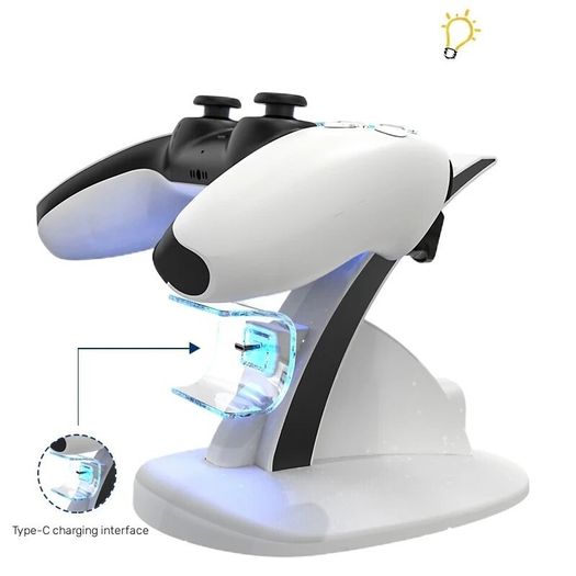 Game controller charger dock + stand