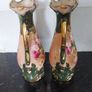 Beautiful pair of antique mantel vases Image 5