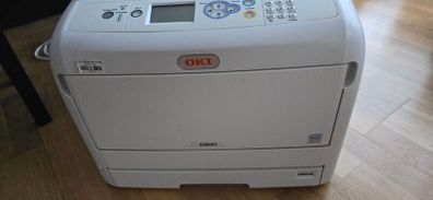 OKI C831 Laser colour printer + 12 spare cartridges